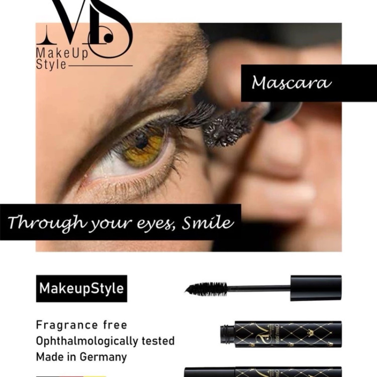 ریمل حجم دهنده میکاپ استایل مدل Queens lashes