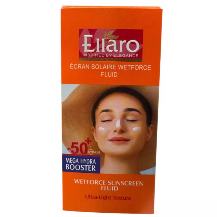 کرم ضد افتاب فلوئیدی spf50 الارو