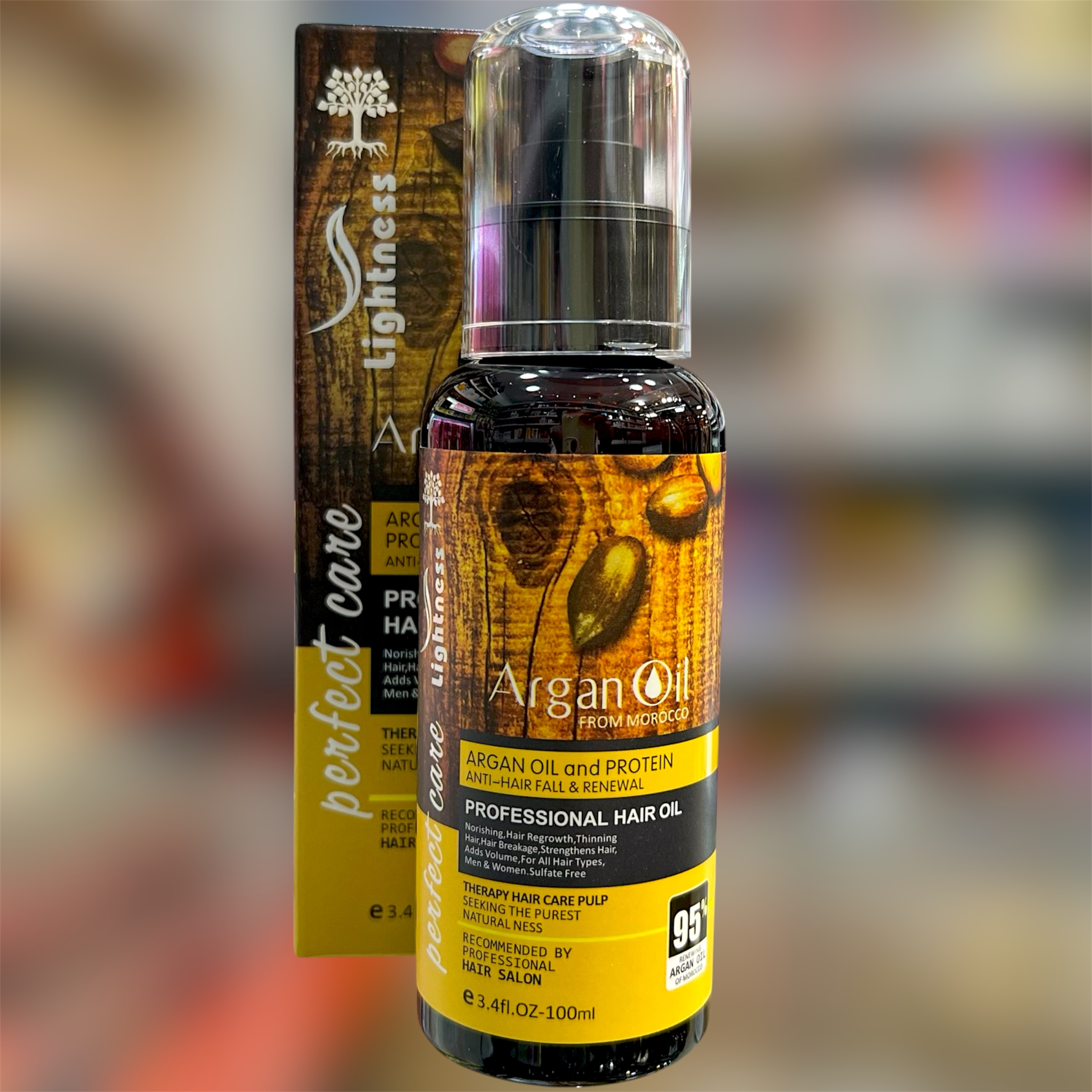 lightness argan oil and protein anti_hair fall &renewal