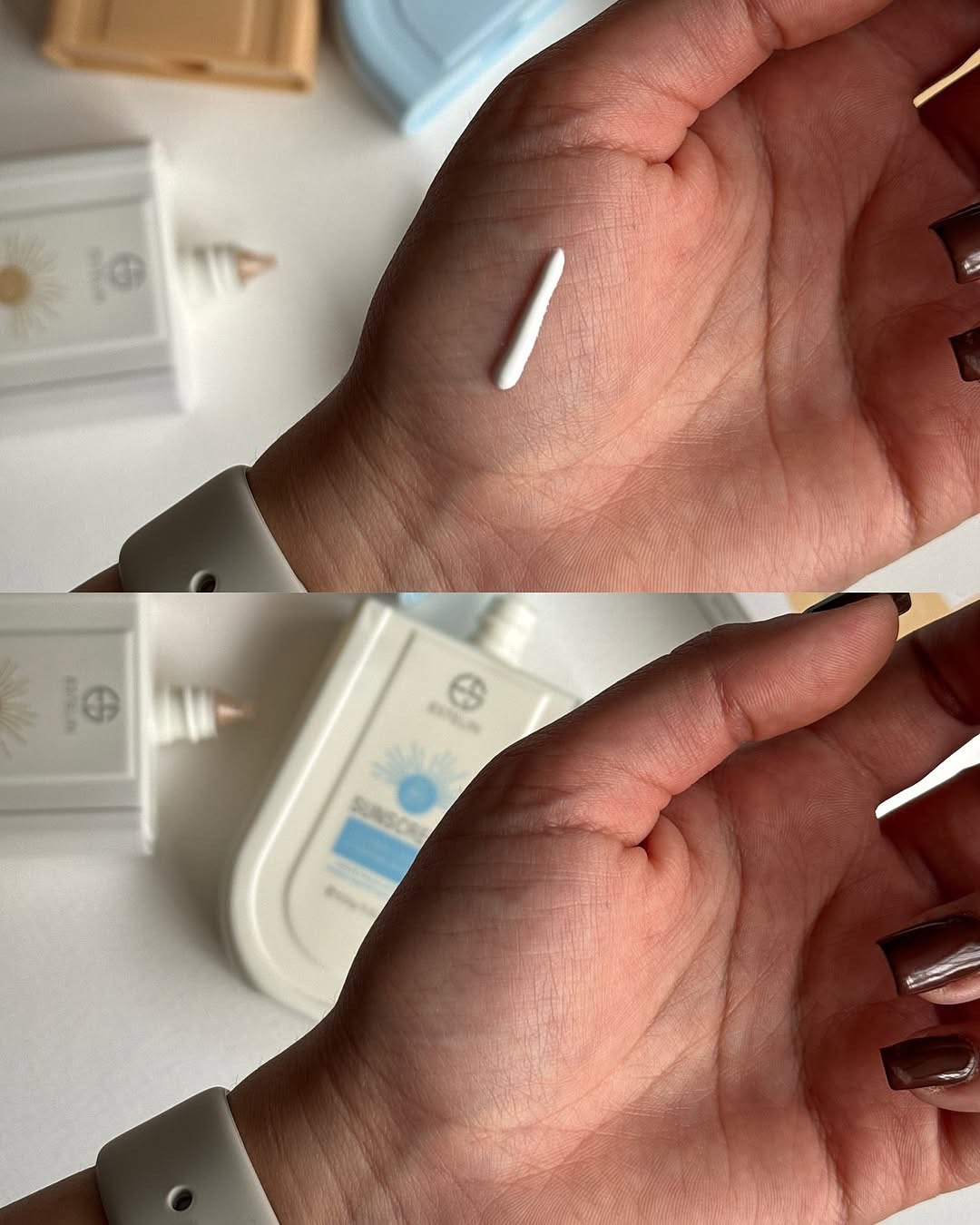 محافظت از پوست در برابر اشعه های UVAوUVB ضدپیری با ماندگاری 3 ساعت  فاقد پارابن مرطوب کننده