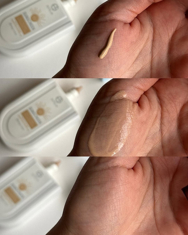 تنالیت رنگ متوسط حجم 100میل ضد اب و محافظت از اشعه های UVBوUVAمرطوب کننده و ابرسانPA+++