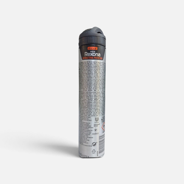 اسپری ضد تعریق 48 ساعته رکسونا مدل ANTIBACTERIAL PROTECTIONساخت ایتالیا حجم200