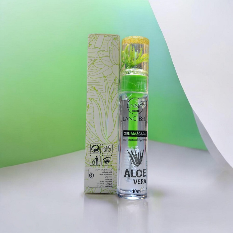 ژل ابرو ضد آب لنسی بل مدل Aloe Vera حجم 14 میلی لیتر