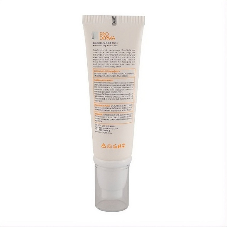 فلویید ضد آفتاب بی رنگ پرودرما با SPF50 فاقد جاذب های شیمیایی حجم 50 میل لیتر