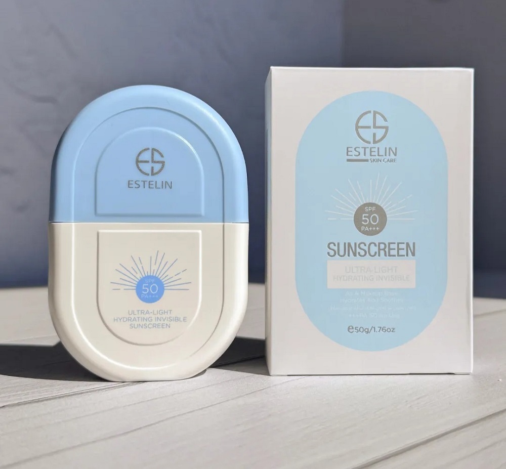 ضد آفتاب بی رنگ استلین SPF50 حجم 50 میل | Estelin Sunscreen