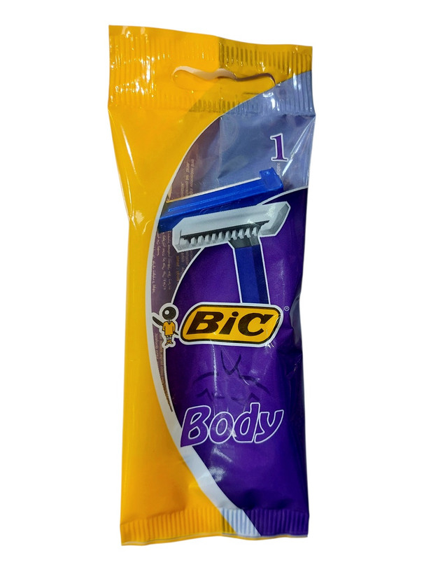 ژیلت یک تیغه شانه دار بادی بیک (Body Bric) مدل تکهای | مخصوص اصلاح بدن تکی
