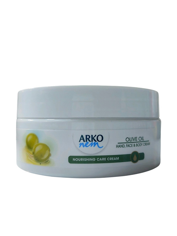 کرم مرطوبکننده آرکو (Arko) مدل روغن زیتون - مناسب دست، صورت و بدن